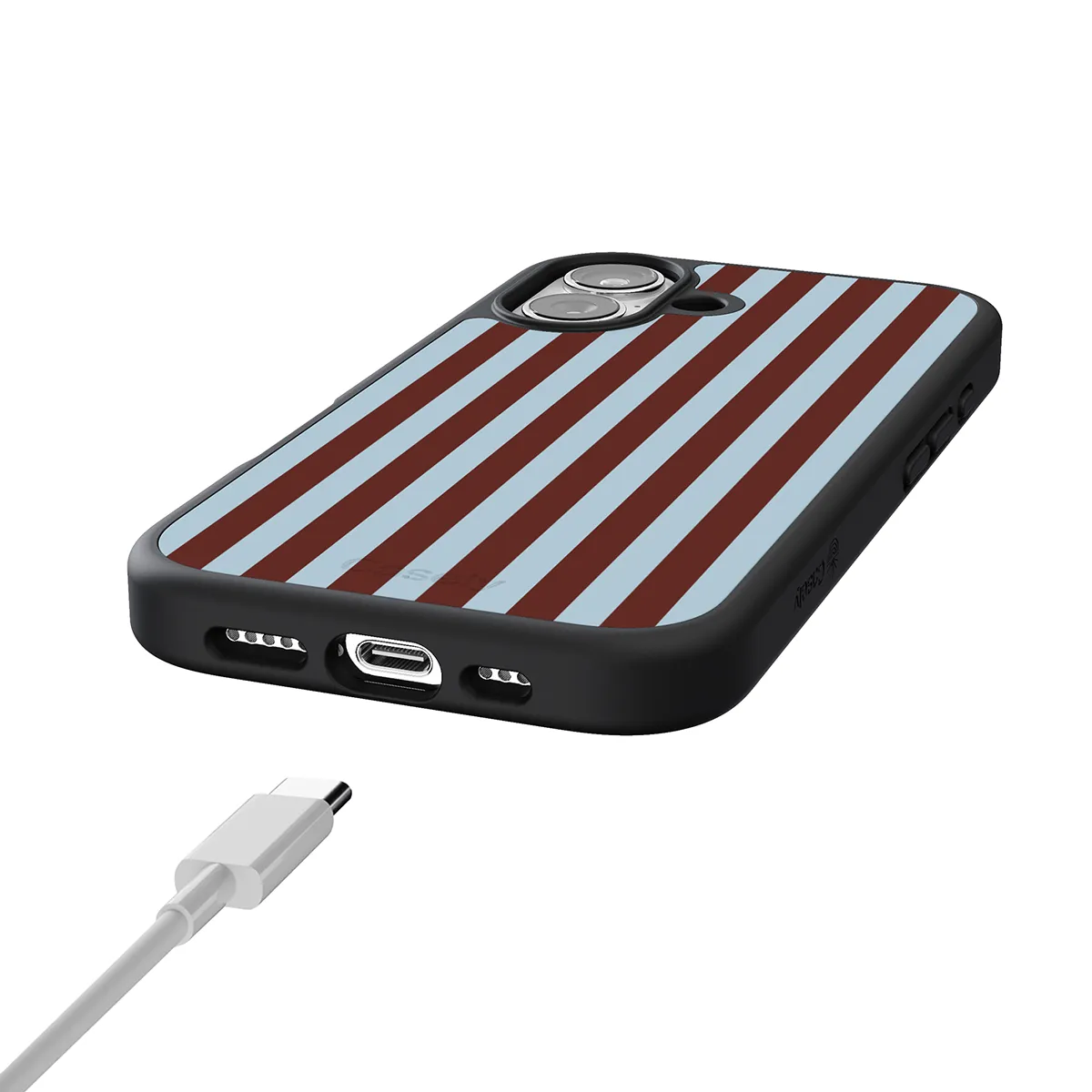 Sunday in Brooklyn | Blue Stripes Case - Image 181