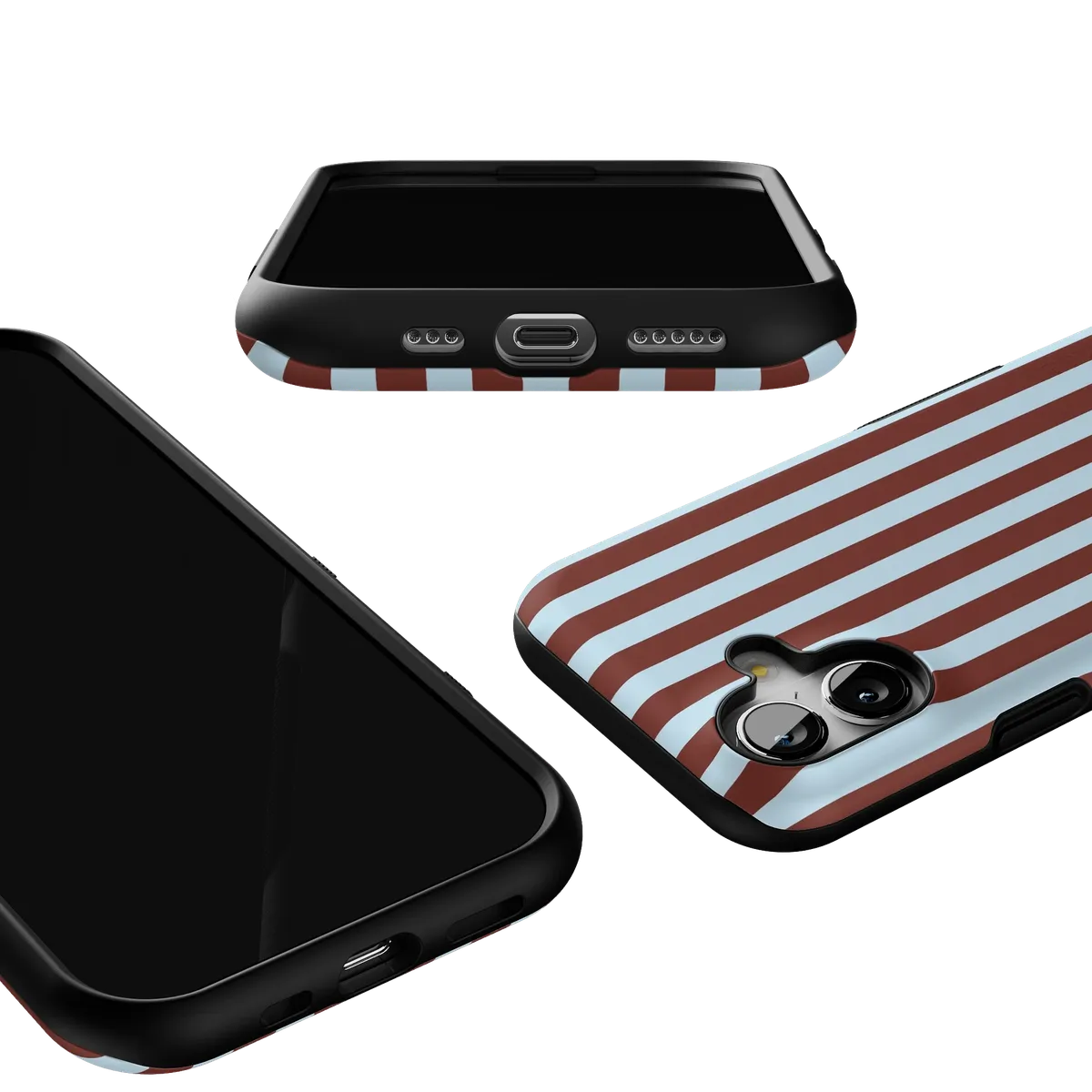 Sunday in Brooklyn | Blue Stripes Case - Image 27