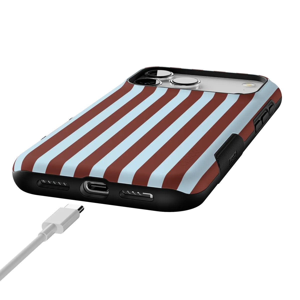 Sunday in Brooklyn | Blue Stripes Case - Image 6