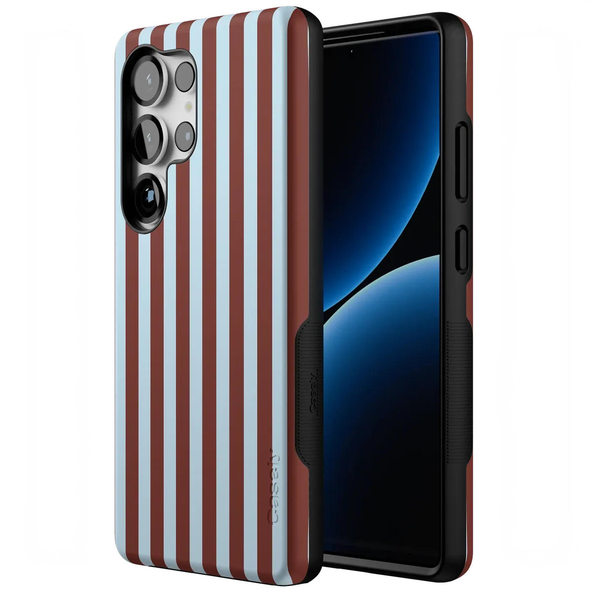 Sunday in Brooklyn | Blue Stripes Case - Image 66