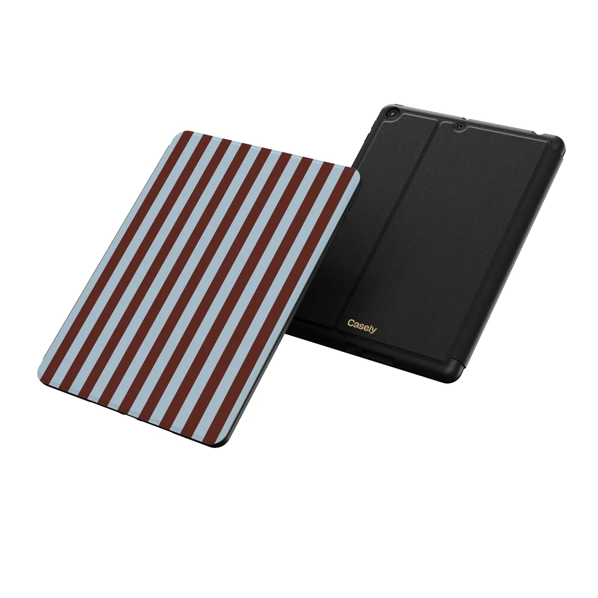 Sunday in Brooklyn | Blue Stripes iPad Case - Image 2