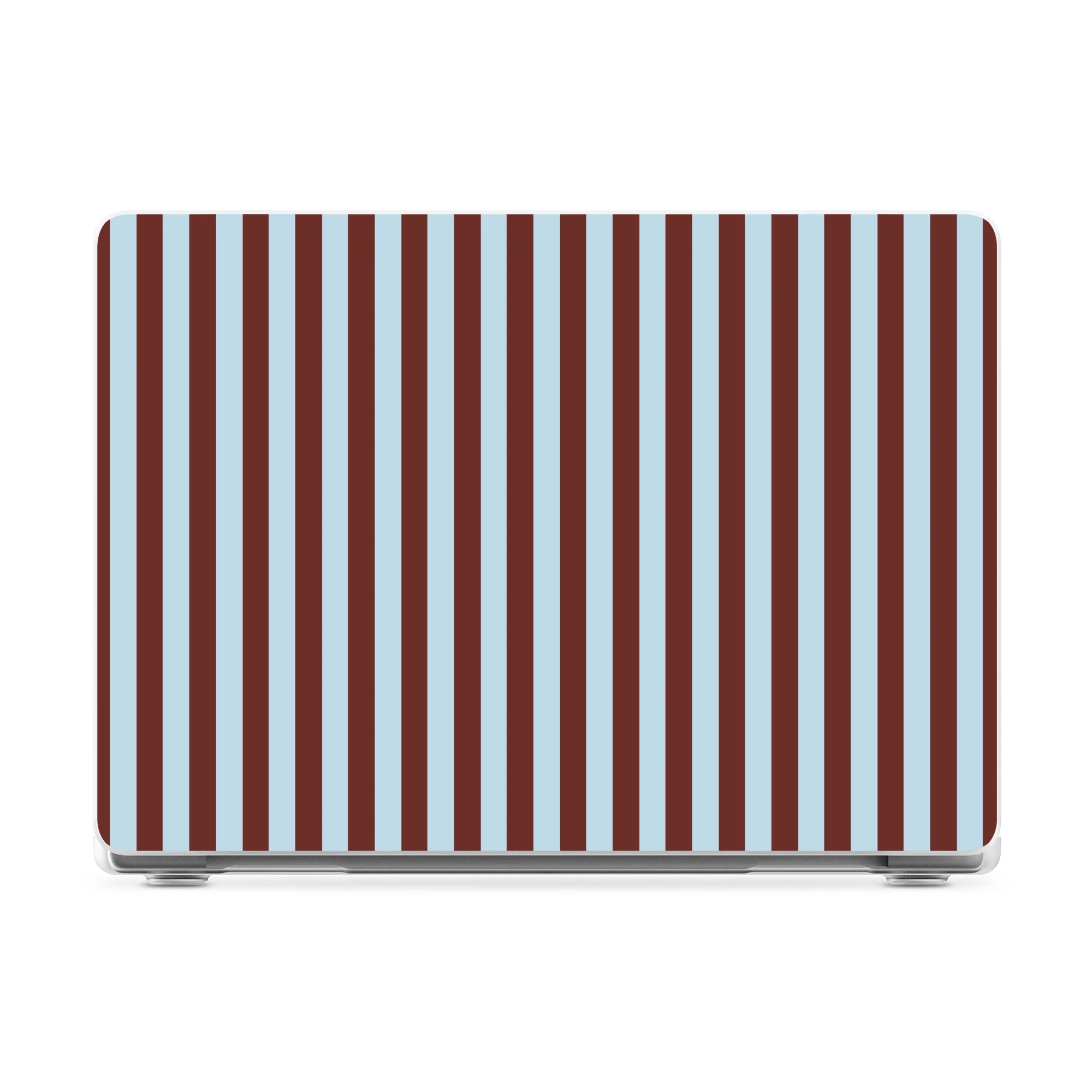 Sunday in Brooklyn | Blue Stripes Laptop Shell - Image 12