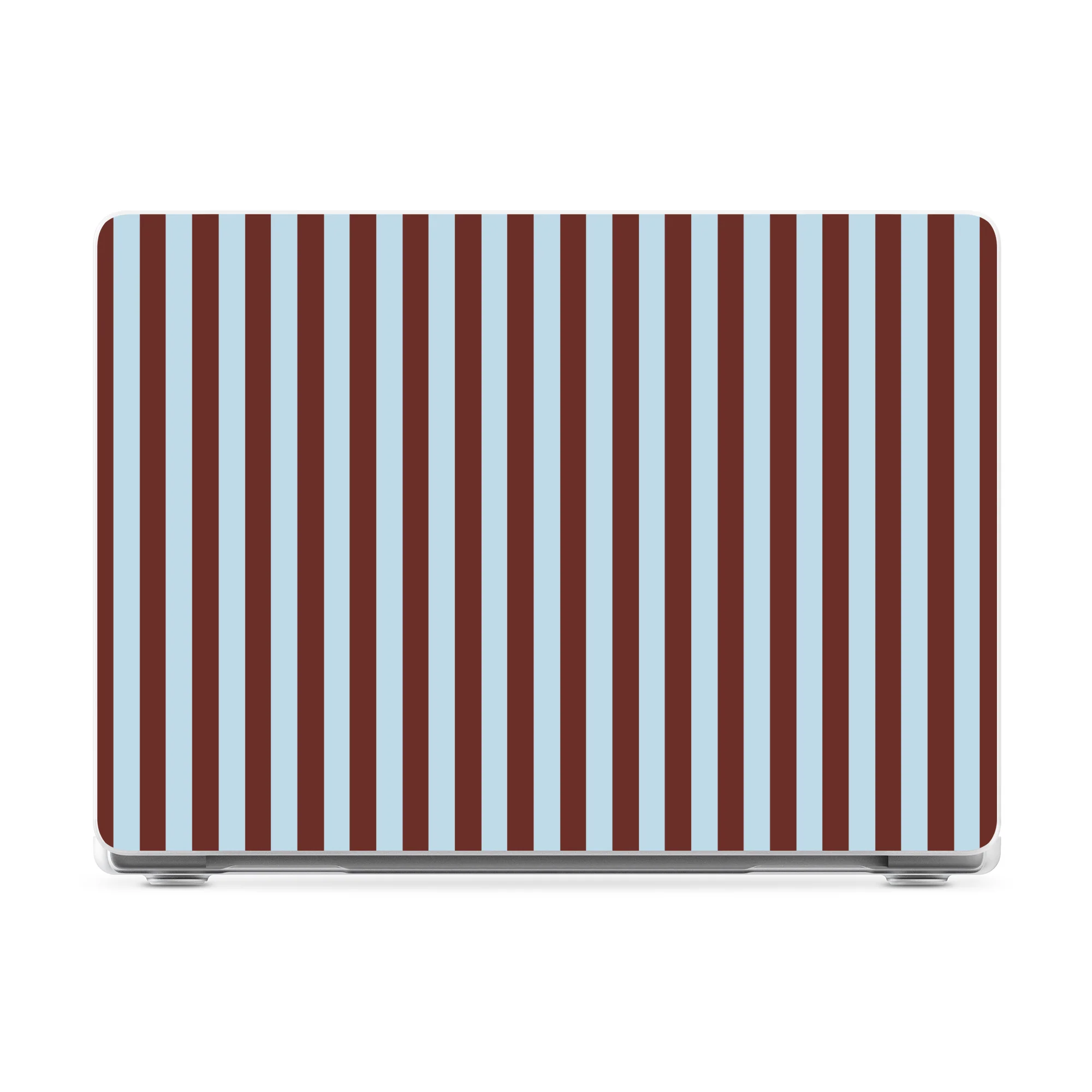 Sunday in Brooklyn | Blue Stripes Laptop Shell - Image 18