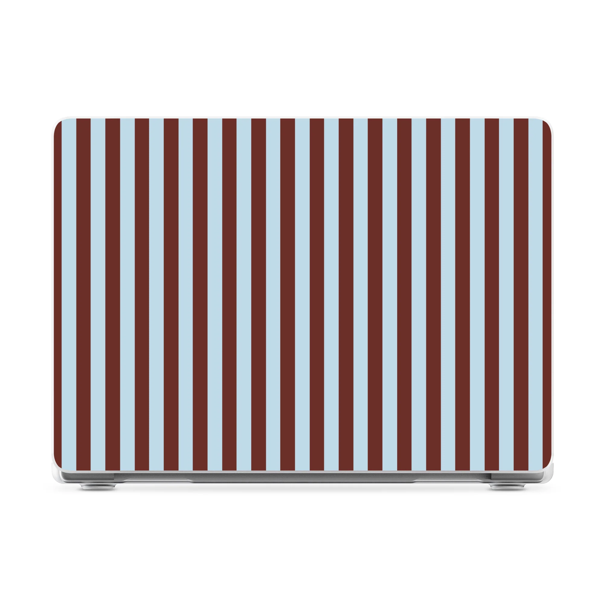 Sunday in Brooklyn | Blue Stripes Laptop Shell - Image 24