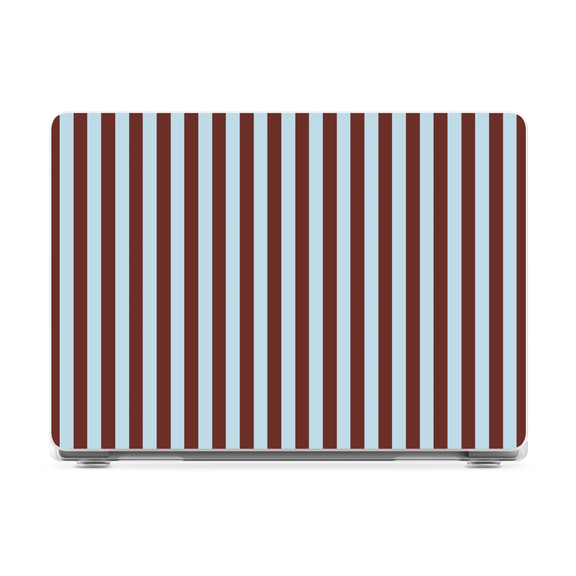 Sunday in Brooklyn | Blue Stripes Laptop Shell - Image 7
