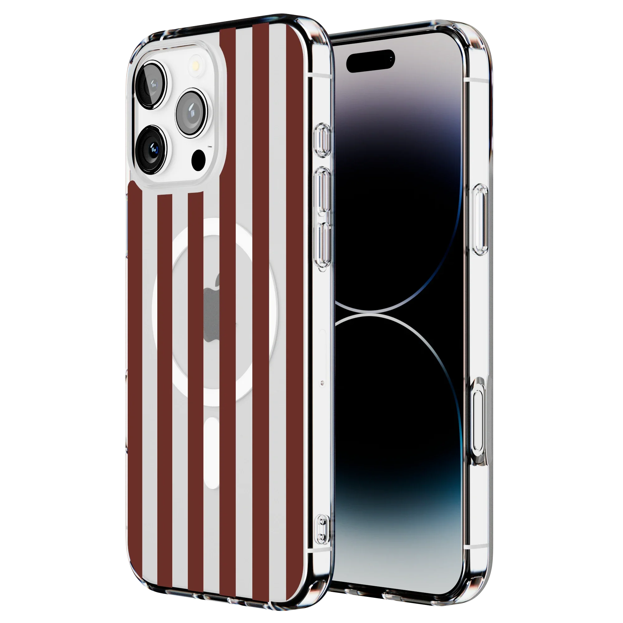 Sunday in Brooklyn | Burgundy Stripes Case - Image 15