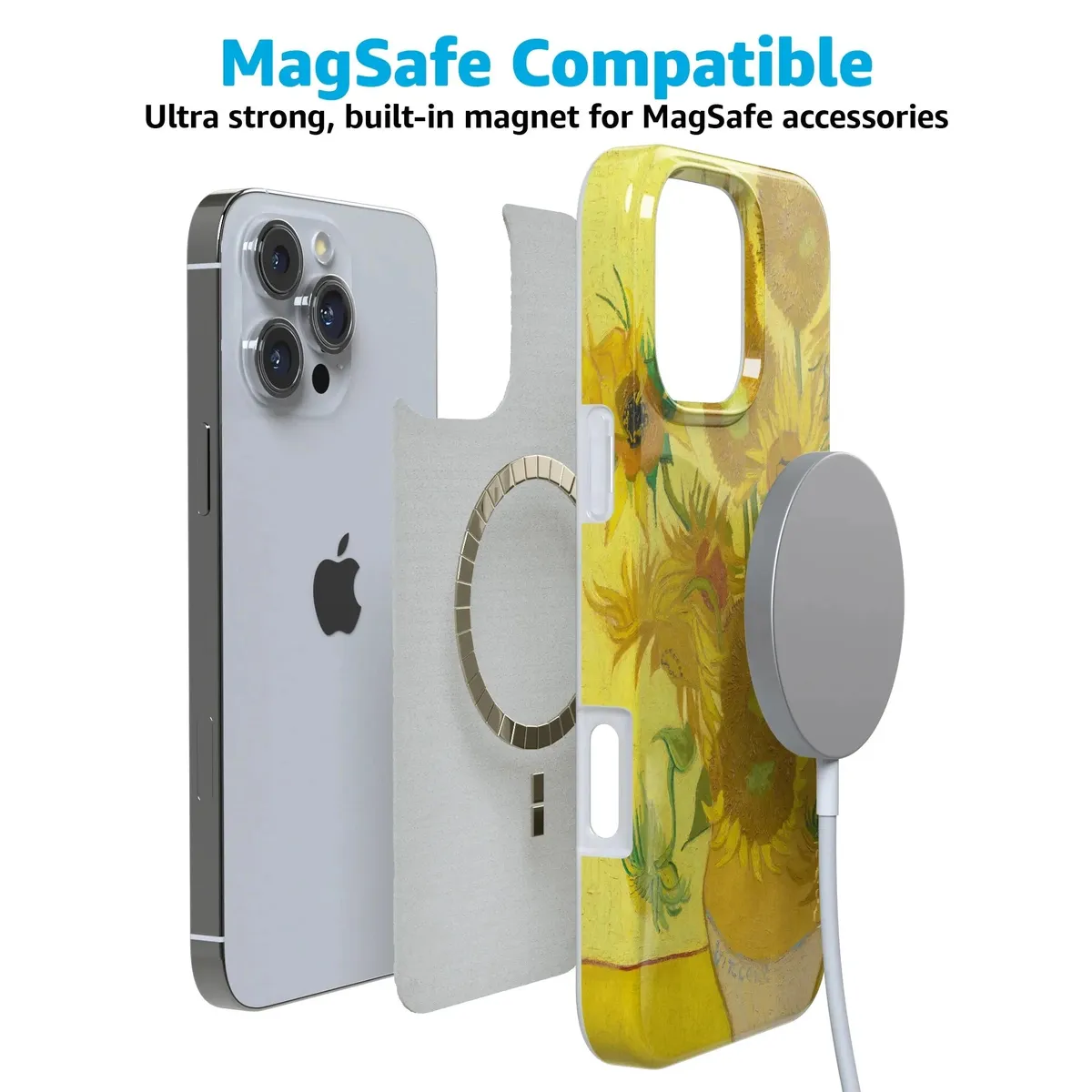 Van Gogh | Sunflowers Floral Case - Image 152