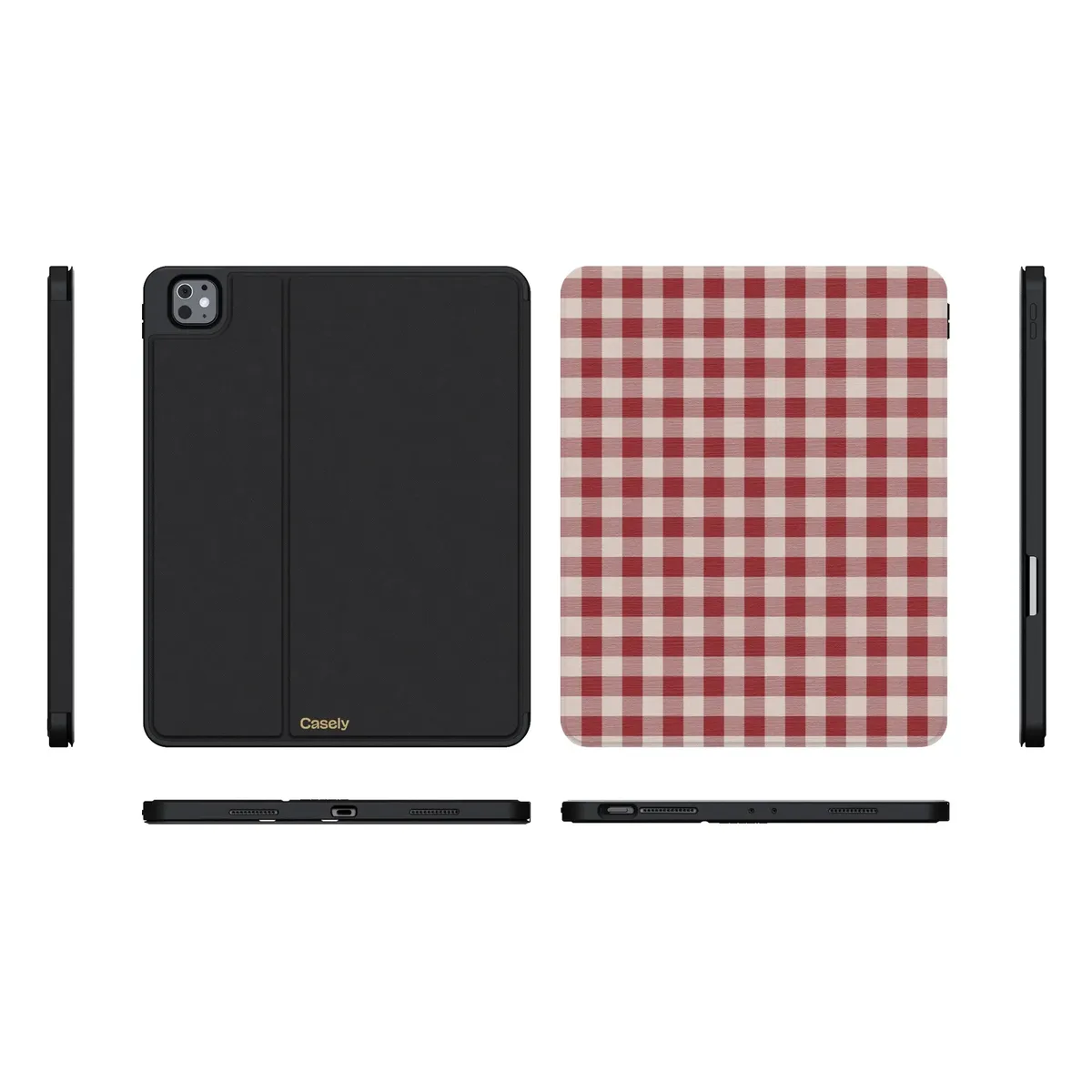 Sweet Jam | Red Gingham iPad Case - Image 5