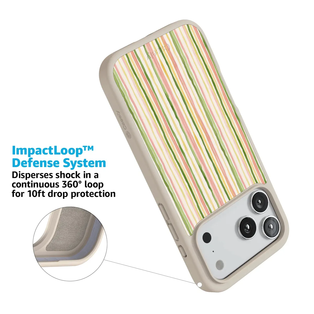 Sweet Stripes | Rainbow Pastel Case - Image 133