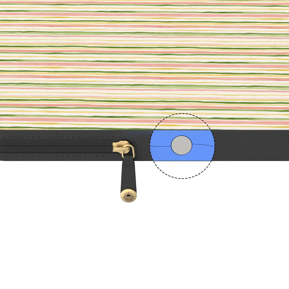 Sweet Stripes | Rainbow Pastel Laptop Case - Image 15
