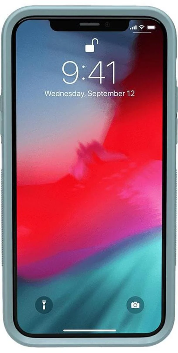 Totally Groovy | Teal Rainbow Stripes Color Block Case - Image 33