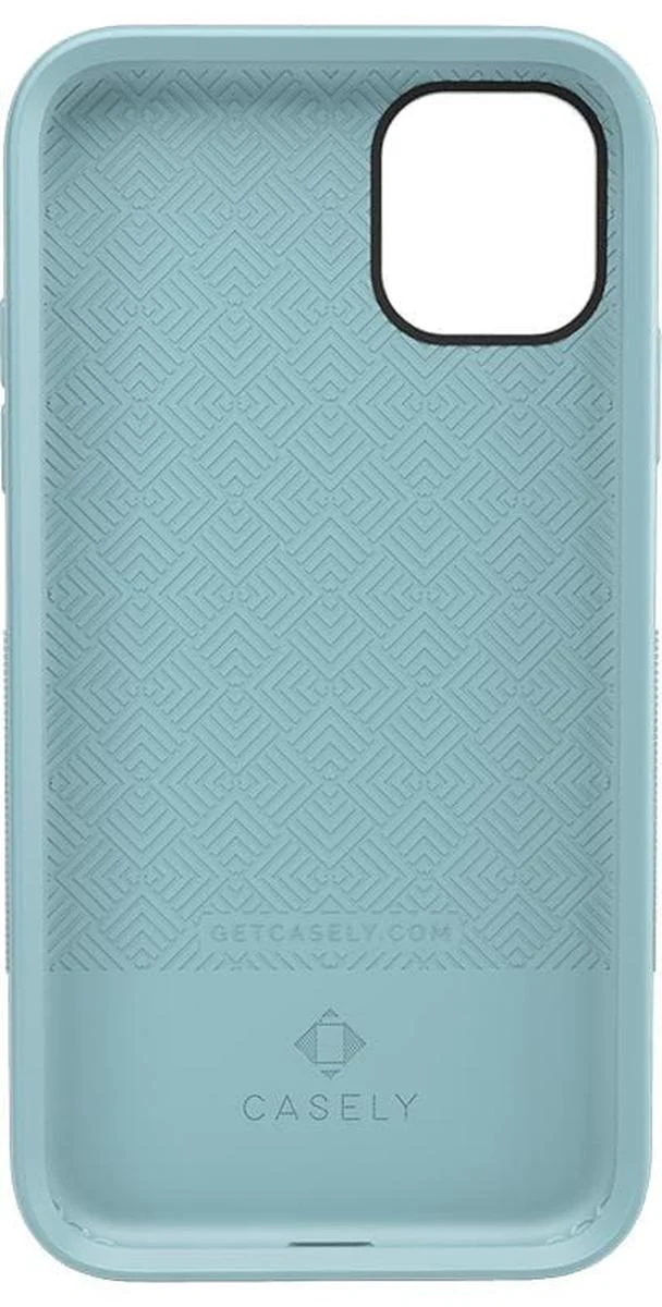 Totally Groovy | Teal Rainbow Stripes Color Block Case - Image 36