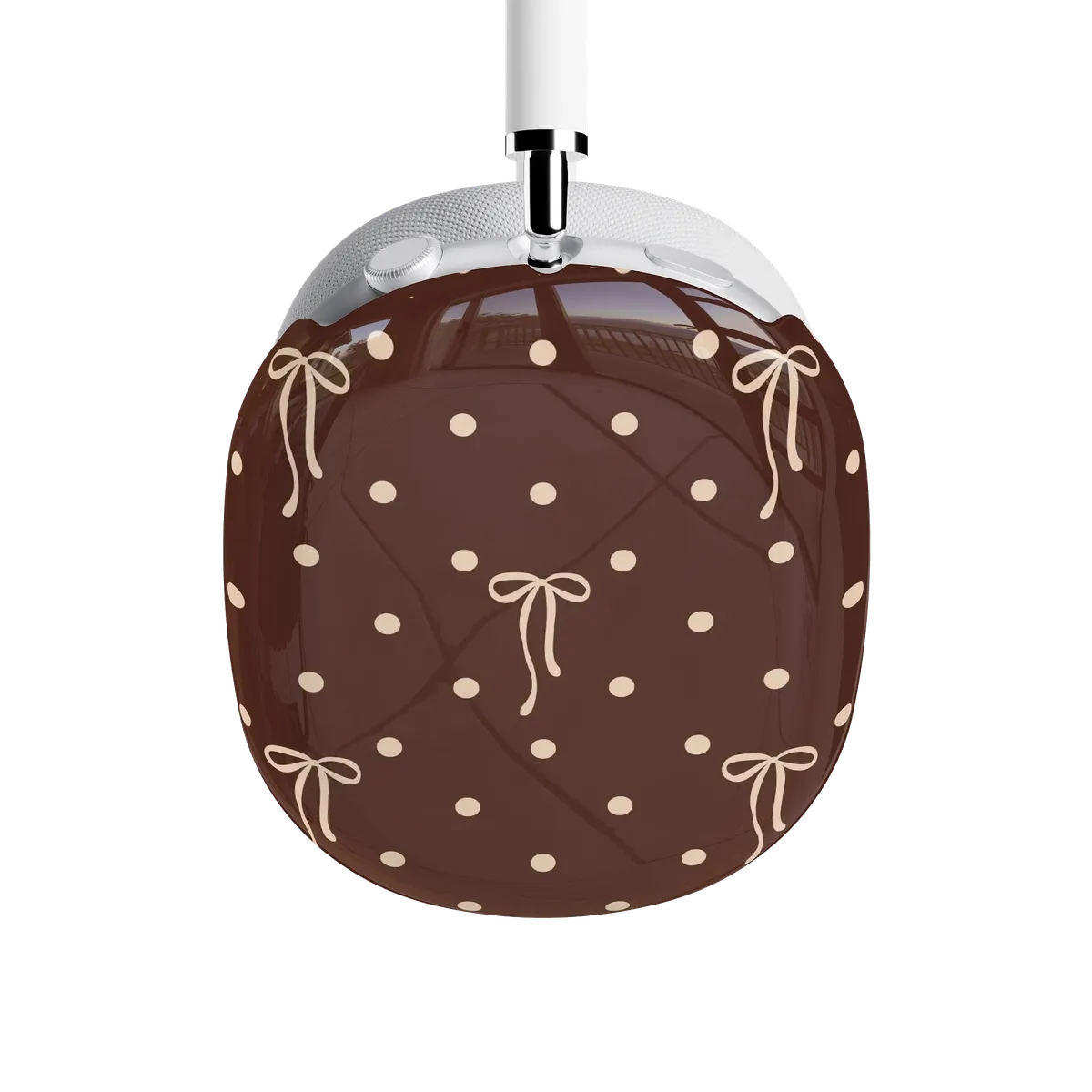 Teddy Bows | Brown Polka Dot AirPods Max Case - Image 9