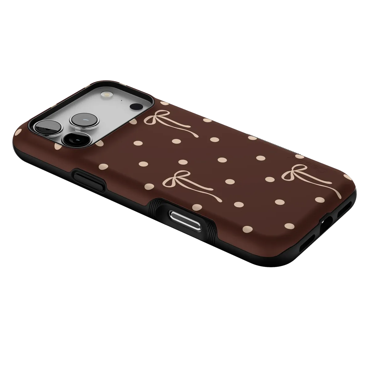 Teddy Bows | Brown Polka Dot Case - Image 10