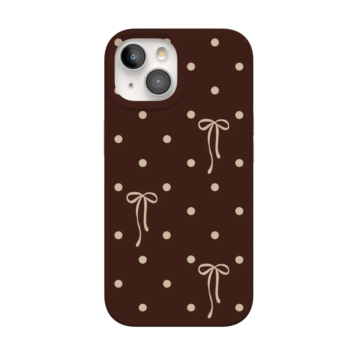 Teddy Bows | Brown Polka Dot Case - Image 102