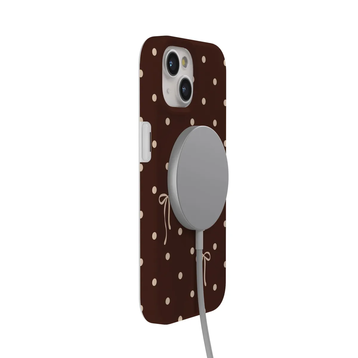 Teddy Bows | Brown Polka Dot Case - Image 104