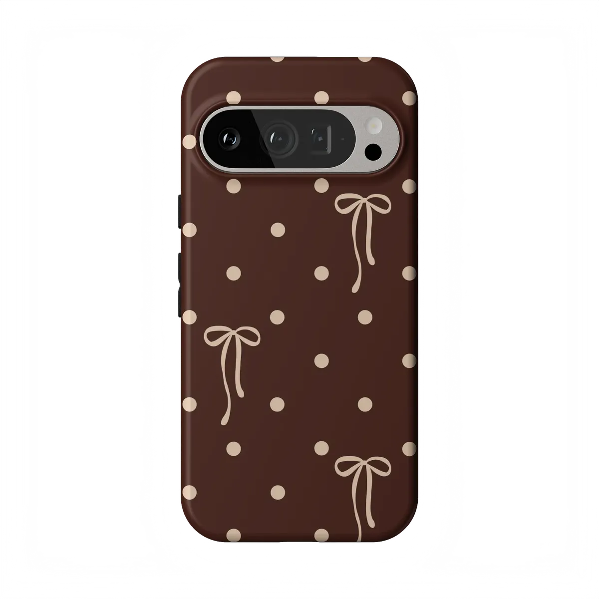 Teddy Bows | Brown Polka Dot Case - Image 114