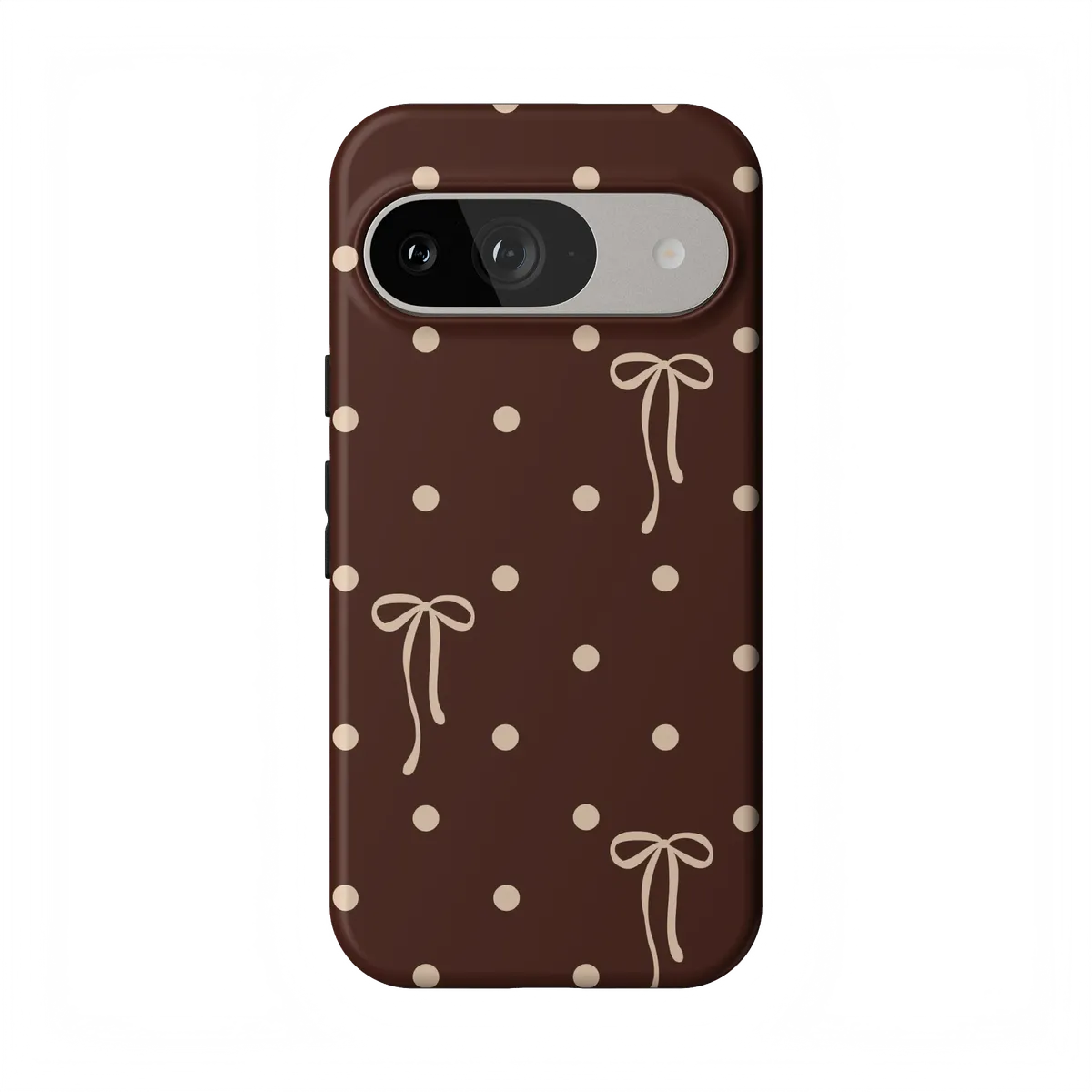 Teddy Bows | Brown Polka Dot Case - Image 117
