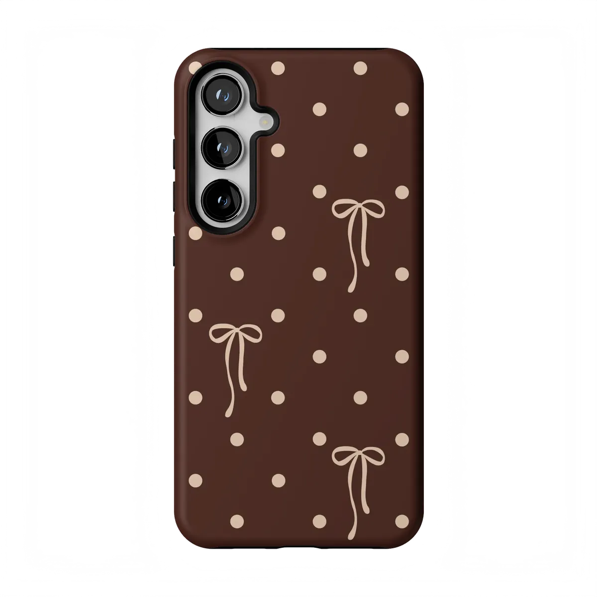 Teddy Bows | Brown Polka Dot Case - Image 127