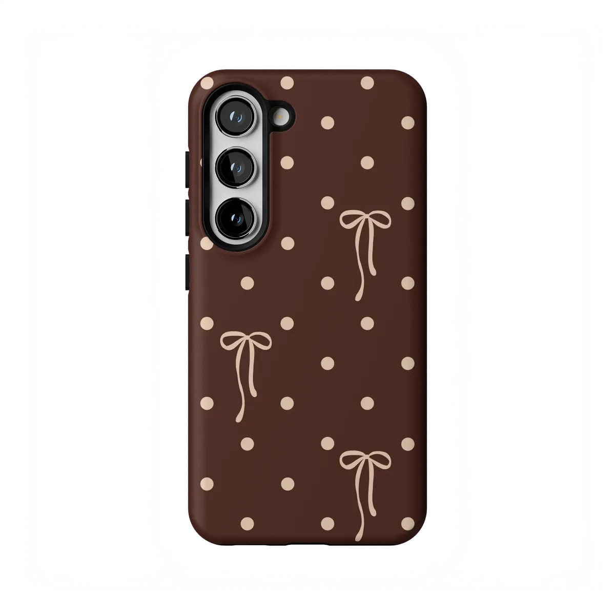 Teddy Bows | Brown Polka Dot Case - Image 139