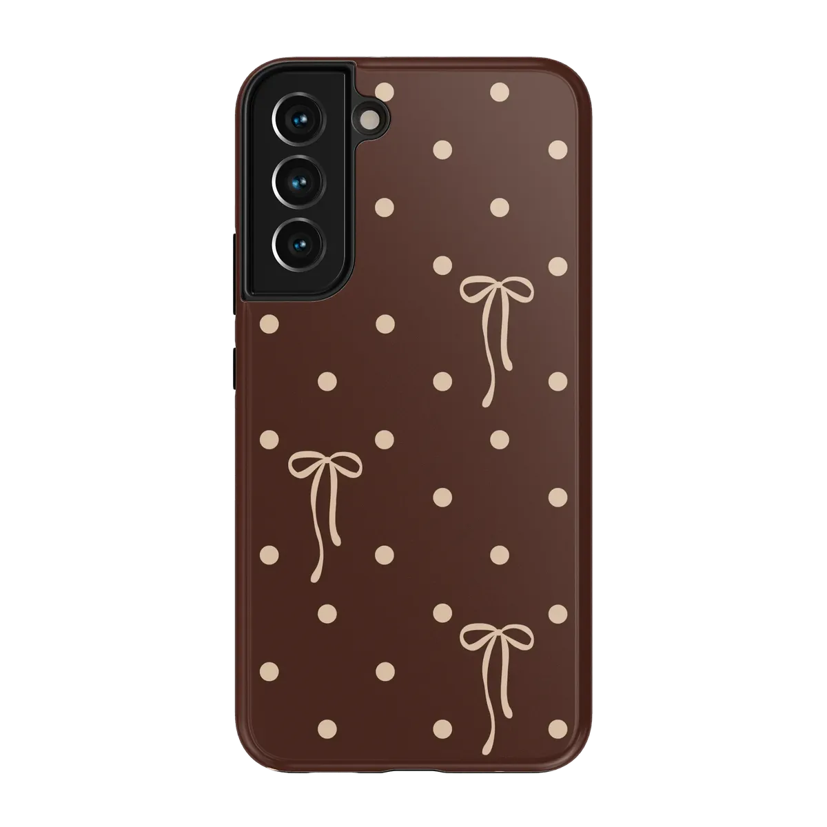 Teddy Bows | Brown Polka Dot Case - Image 144