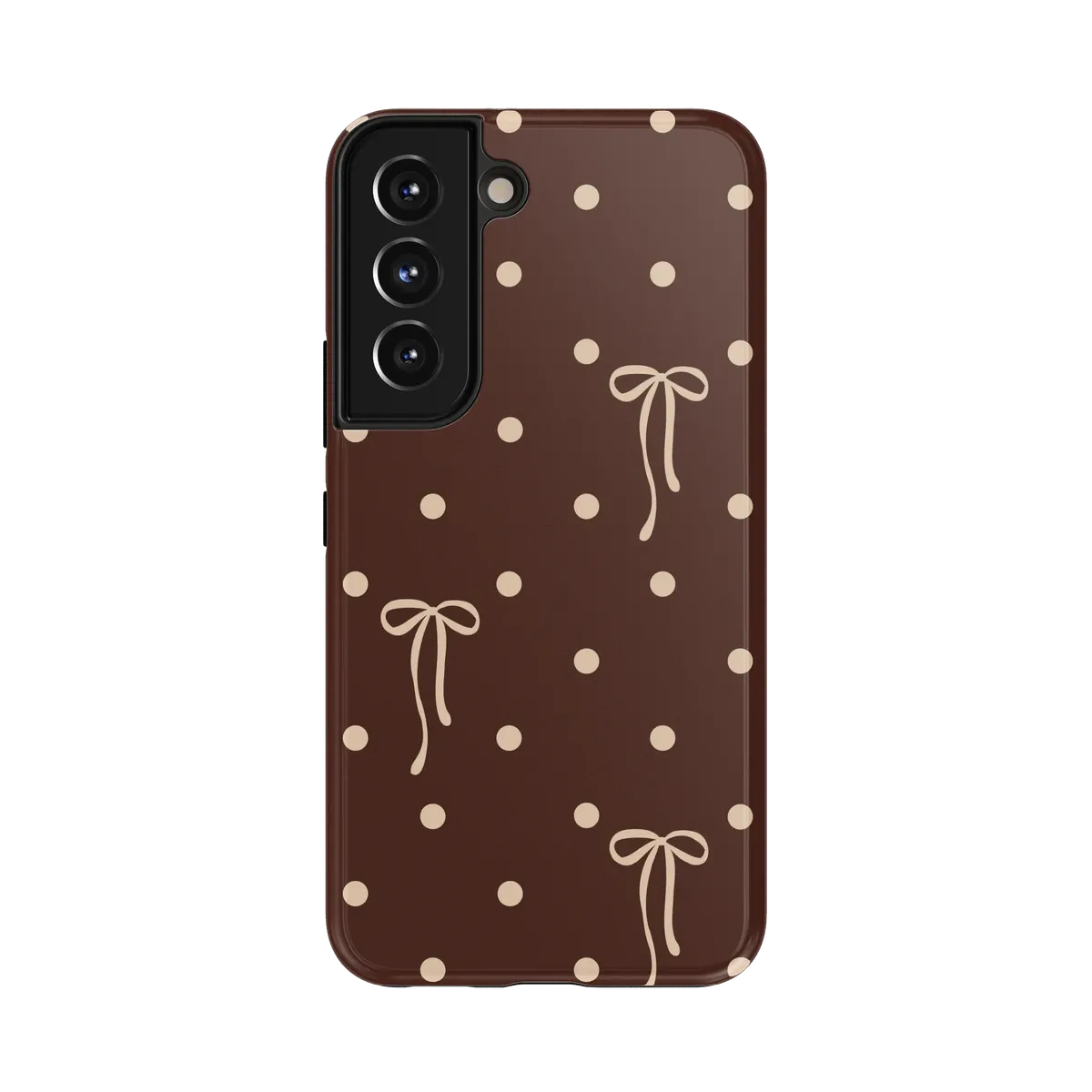 Teddy Bows | Brown Polka Dot Case - Image 146