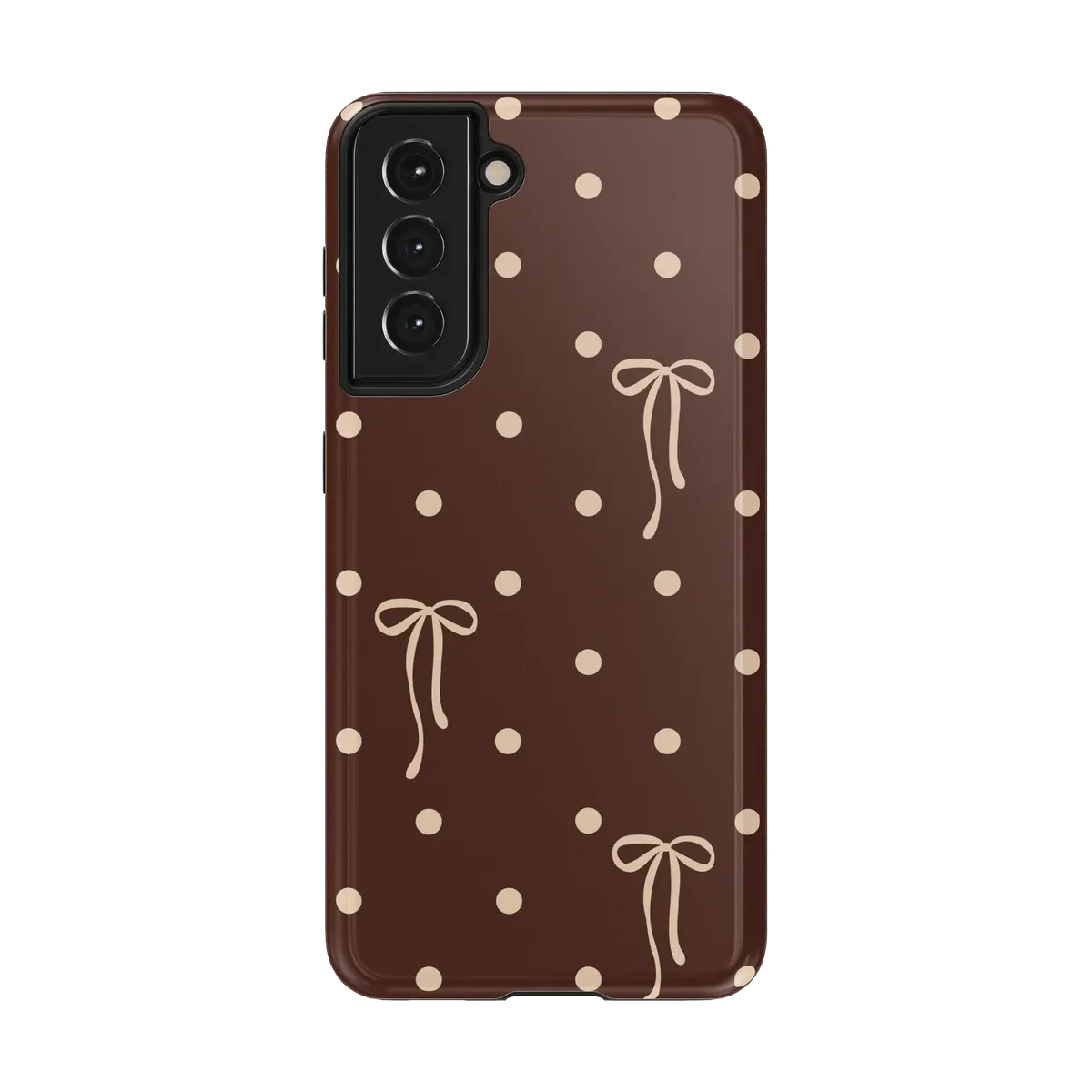 Teddy Bows | Brown Polka Dot Case - Image 152