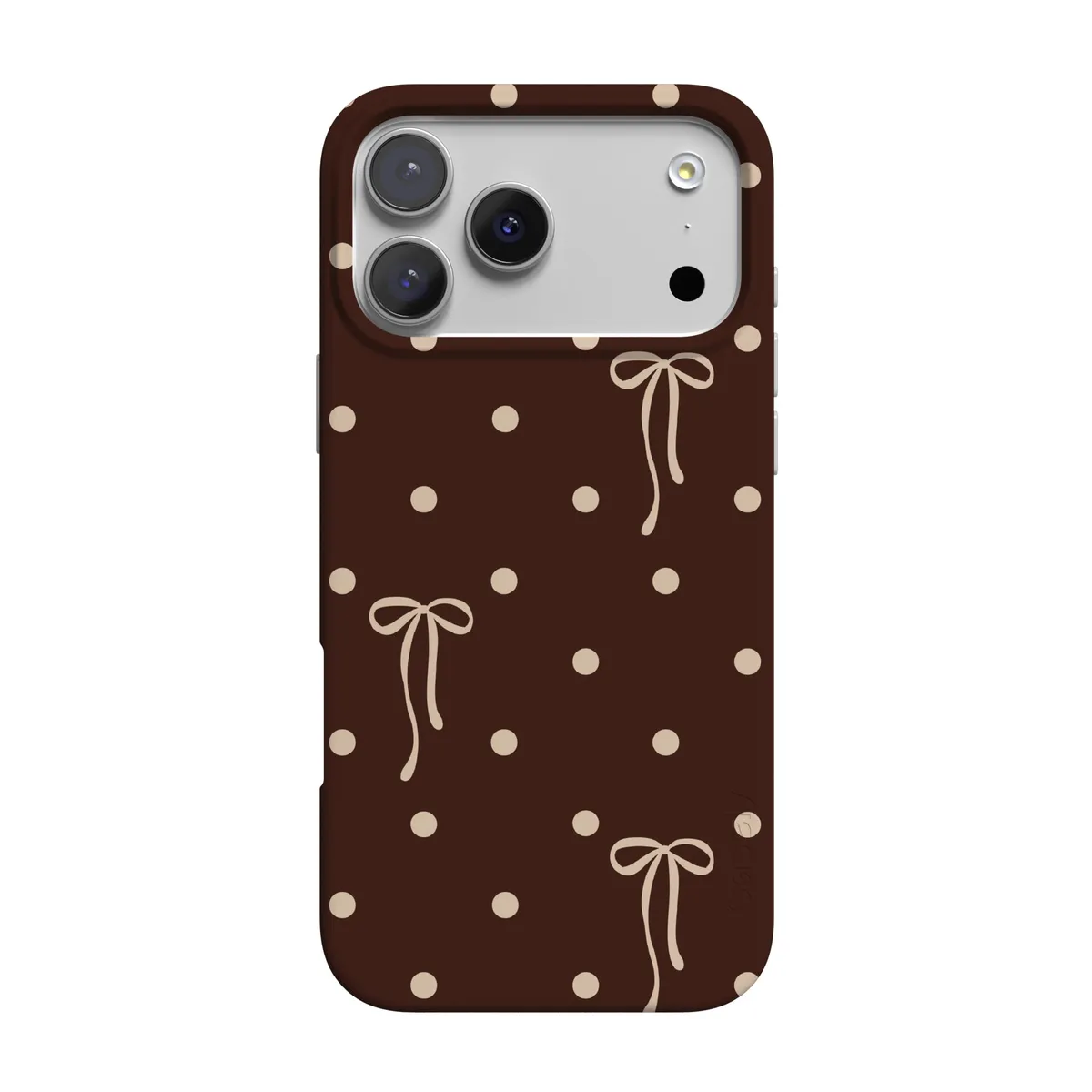 Teddy Bows | Brown Polka Dot Case - Image 163