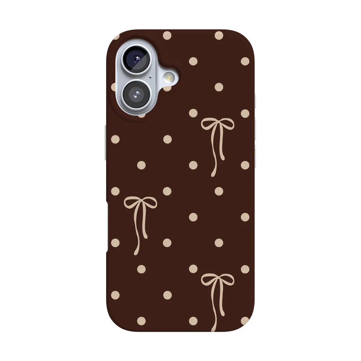 Teddy Bows | Brown Polka Dot Case - Image 165