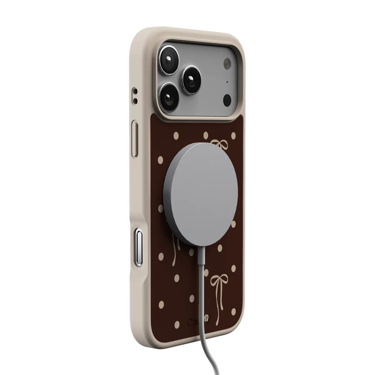 Teddy Bows | Brown Polka Dot Case - Image 168