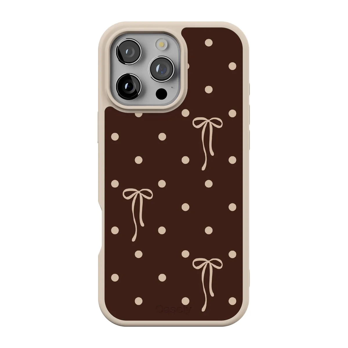 Teddy Bows | Brown Polka Dot Case - Image 176