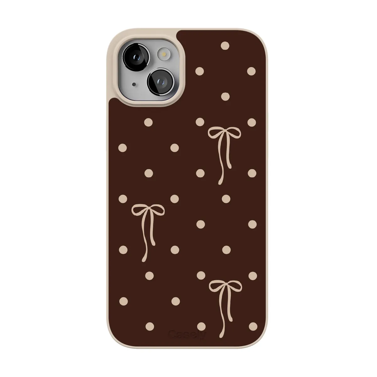 Teddy Bows | Brown Polka Dot Case - Image 185