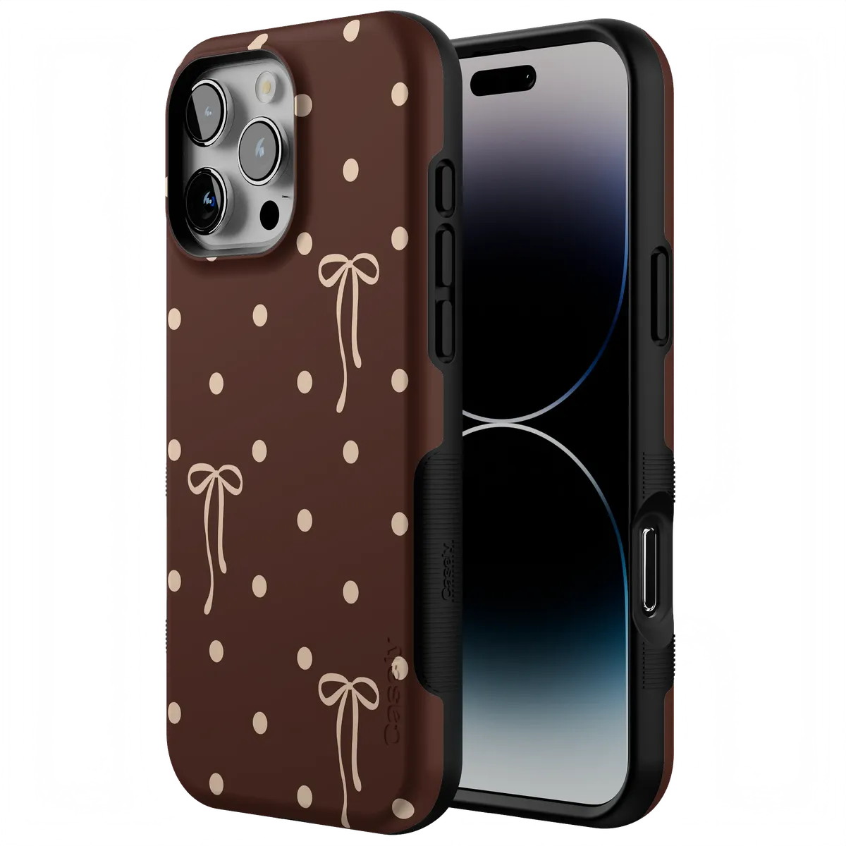 Teddy Bows | Brown Polka Dot Case - Image 37