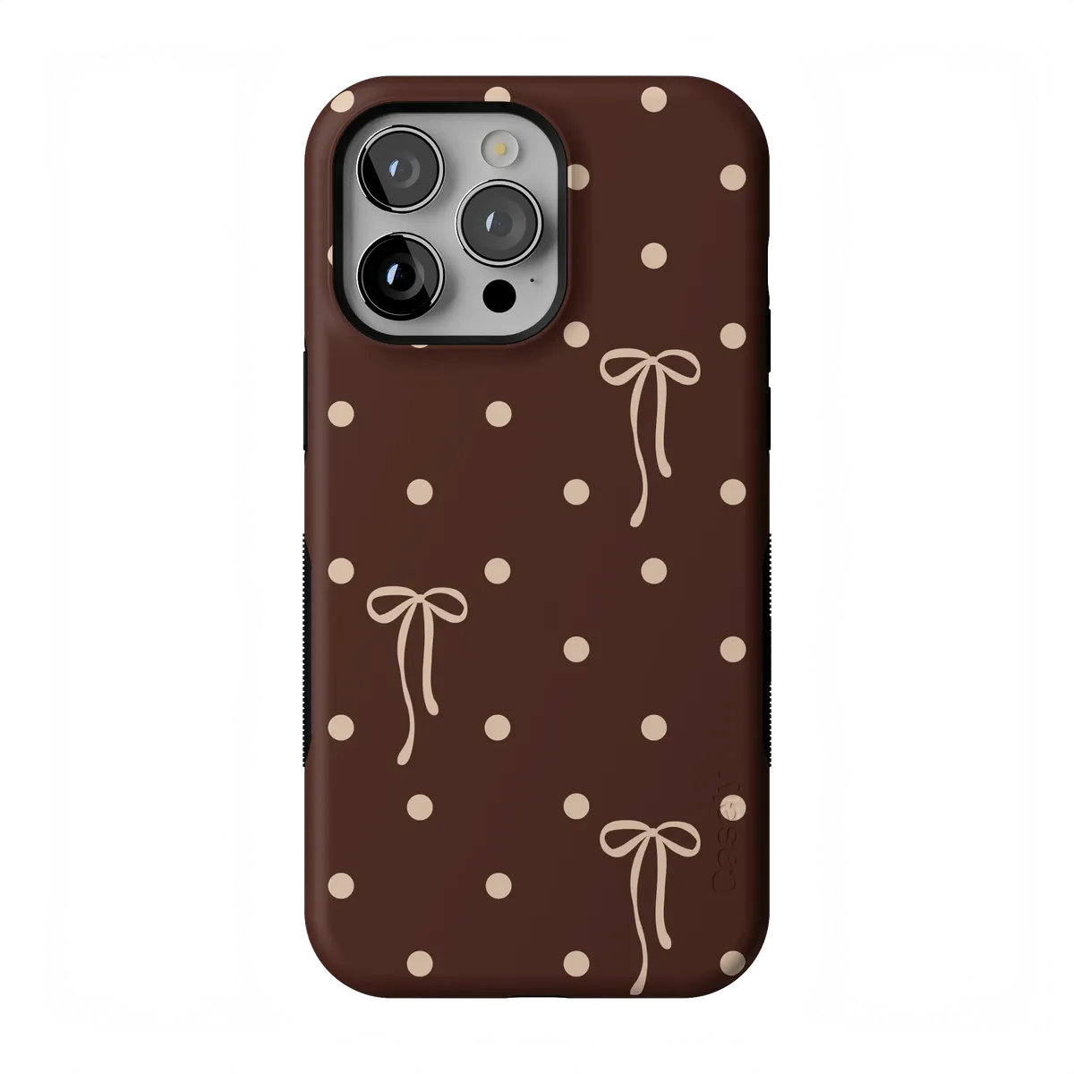 Teddy Bows | Brown Polka Dot Case - Image 50