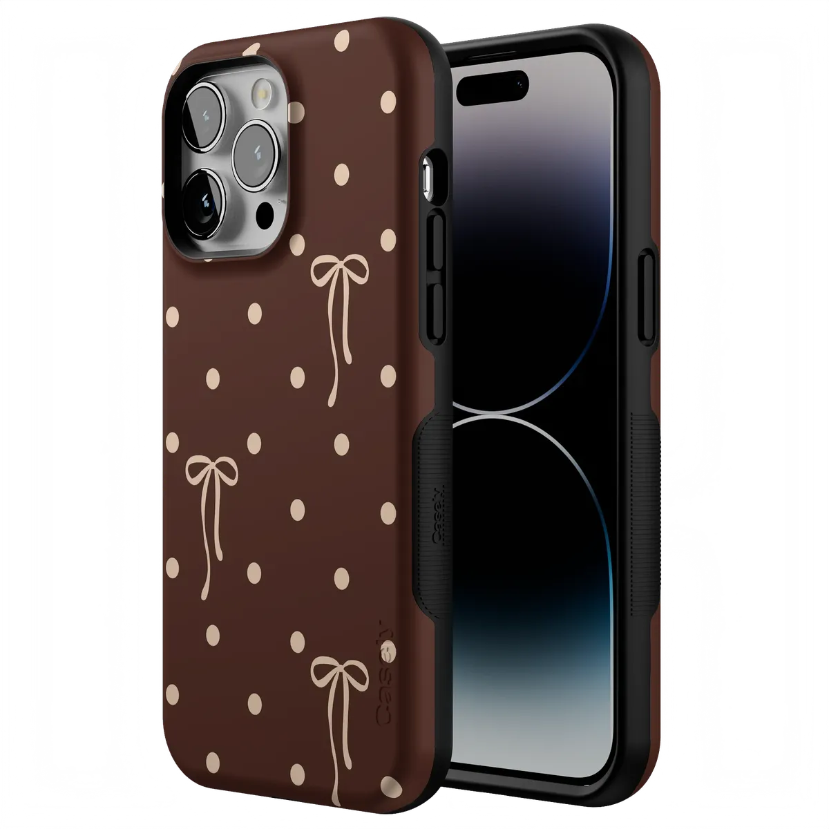 Teddy Bows | Brown Polka Dot Case - Image 51