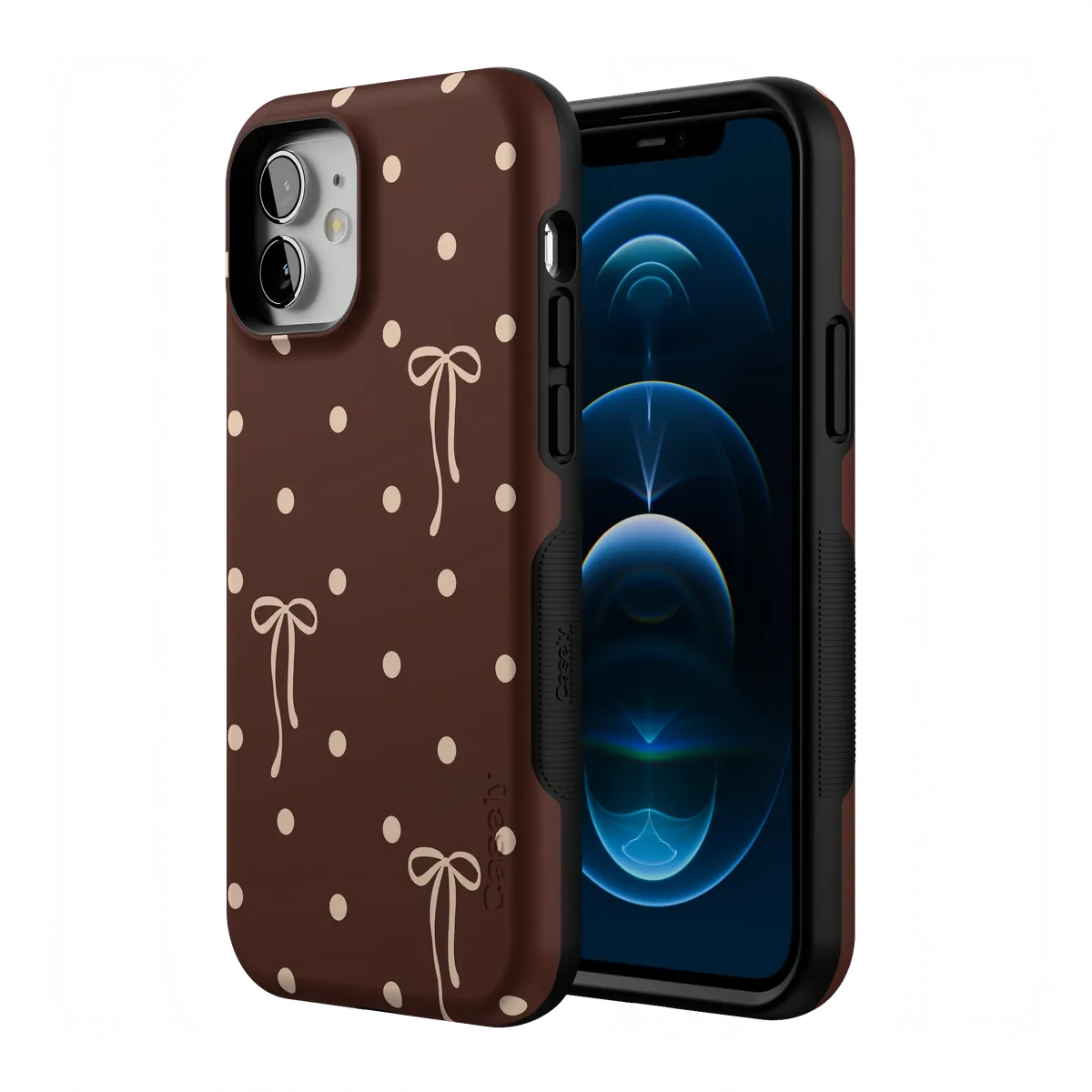 Teddy Bows | Brown Polka Dot Case - Image 63