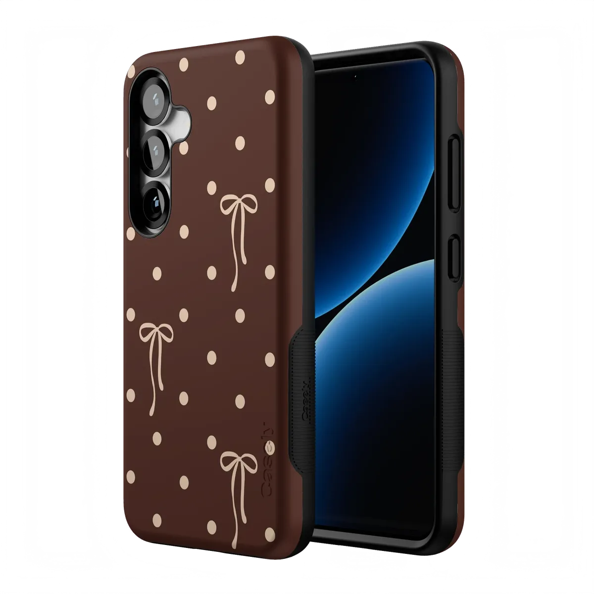 Teddy Bows | Brown Polka Dot Case - Image 74