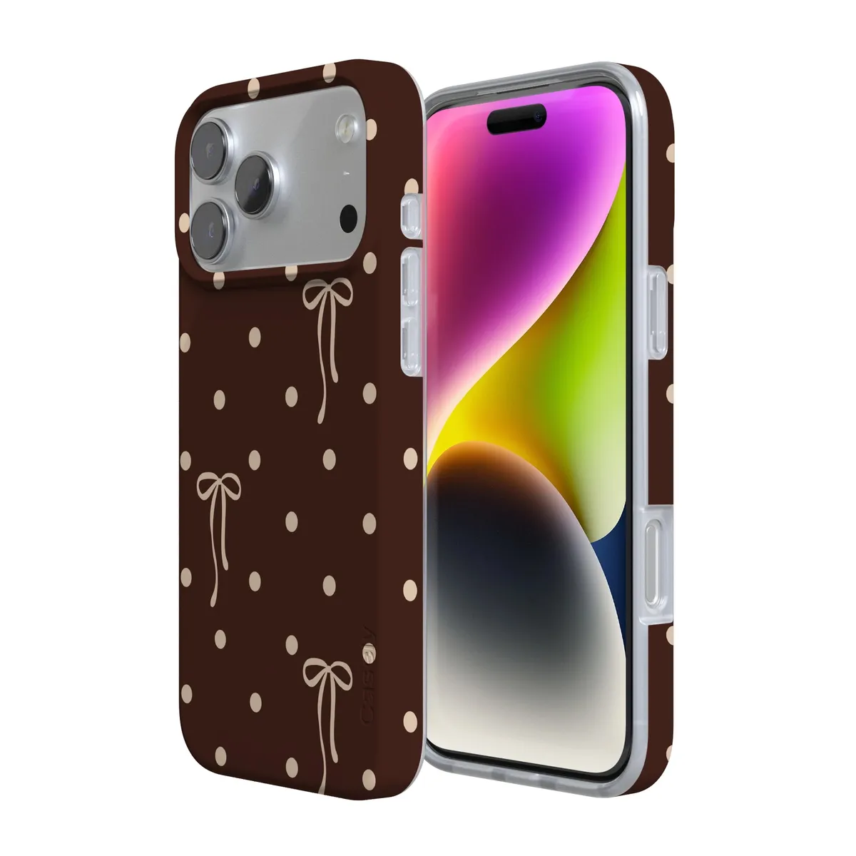 Teddy Bows | Brown Polka Dot Case - Image 78