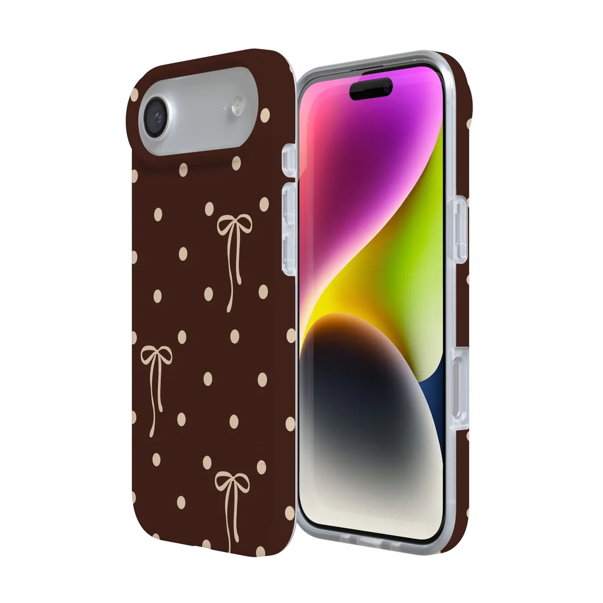 Teddy Bows | Brown Polka Dot Case - Image 83