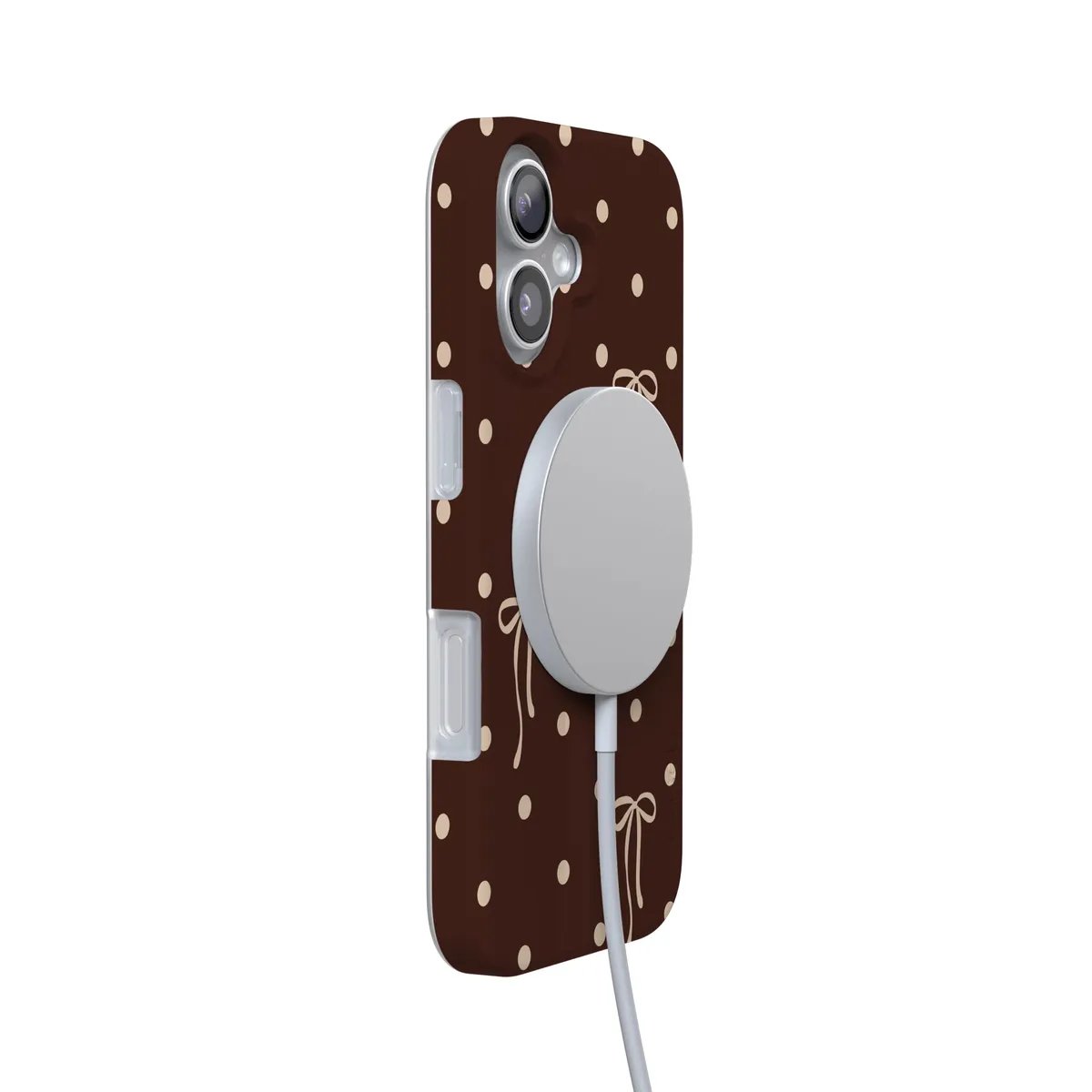 Teddy Bows | Brown Polka Dot Case - Image 89