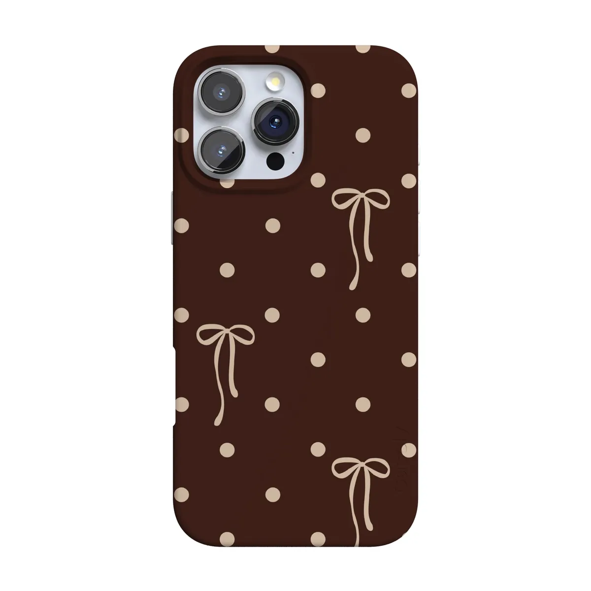 Teddy Bows | Brown Polka Dot Case - Image 92