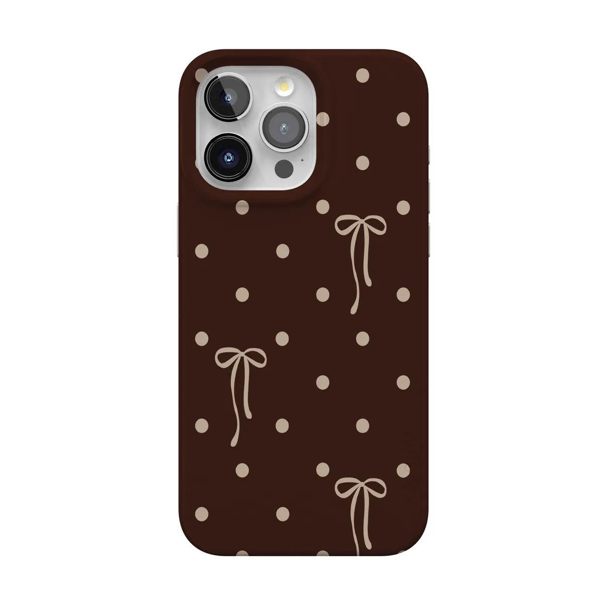 Teddy Bows | Brown Polka Dot Case - Image 97