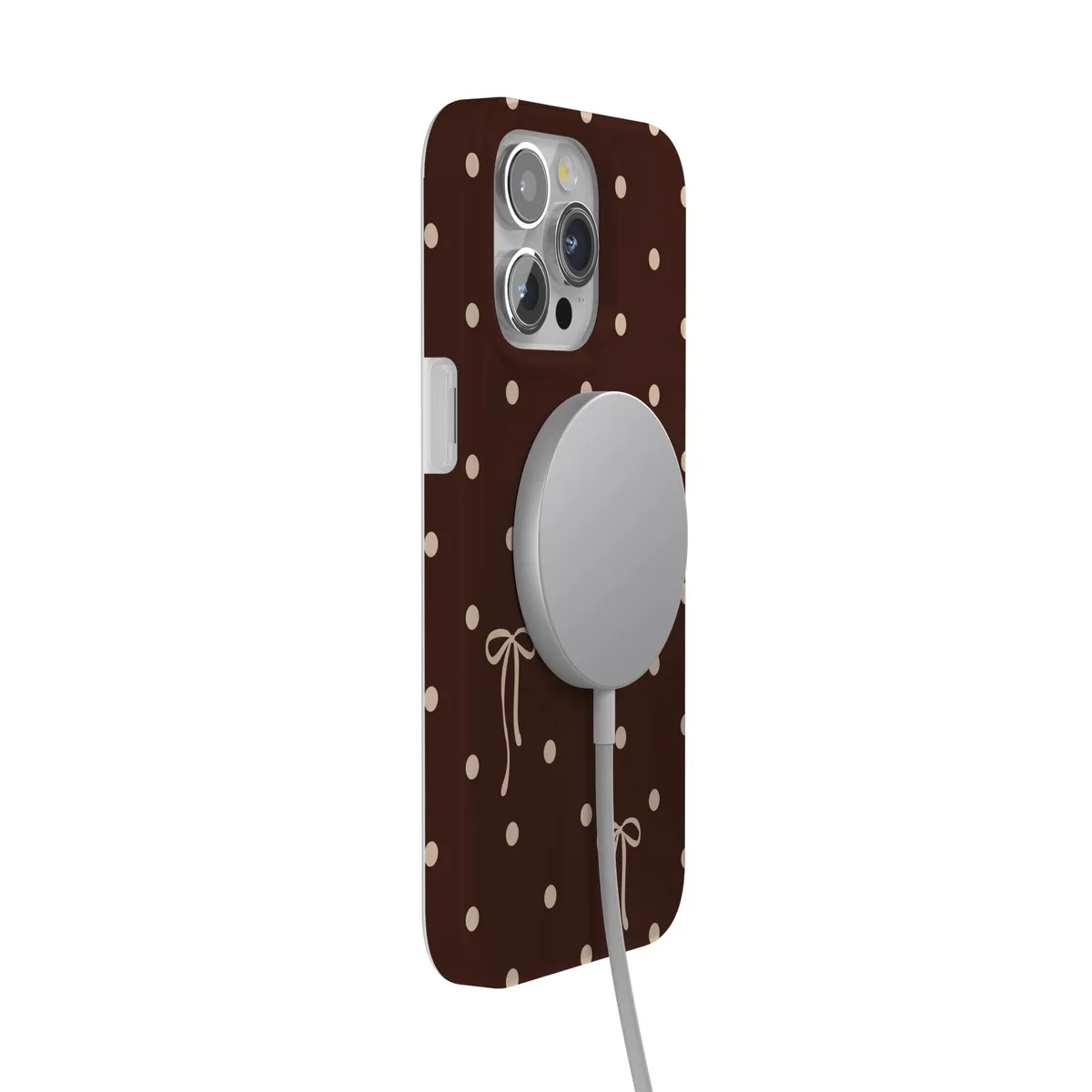 Teddy Bows | Brown Polka Dot Case - Image 99