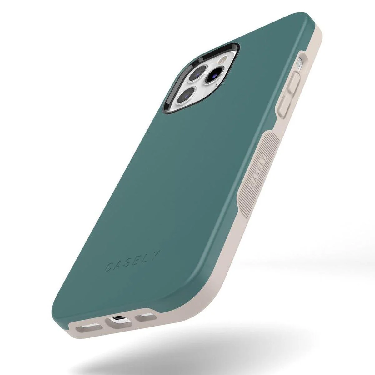 Deep Teal on Nude | Ultra-Protective Bold Case - Image 25