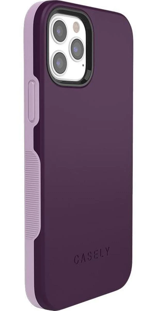 Plum Purple on Light Purple | Ultra-Protective Bold Case - Image 2