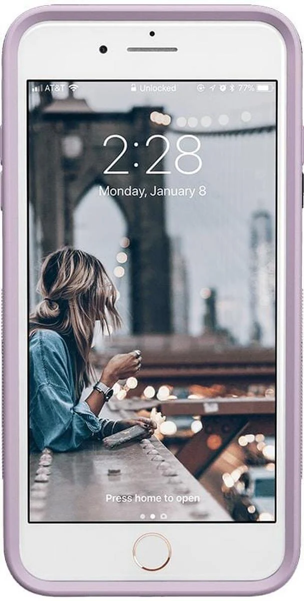 Plum Purple on Light Purple | Ultra-Protective Bold Case - Image 9