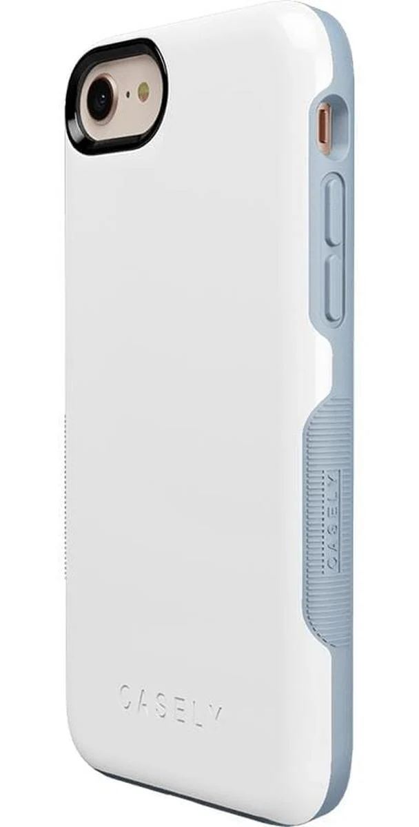 White on Light Blue | Ultra-Protective Bold Case - Image 5