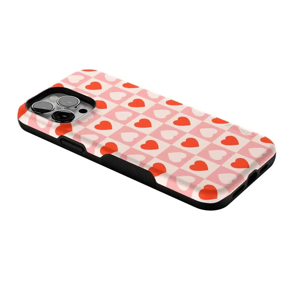 King of My Heart | Checkered Hearts Case - Image 107