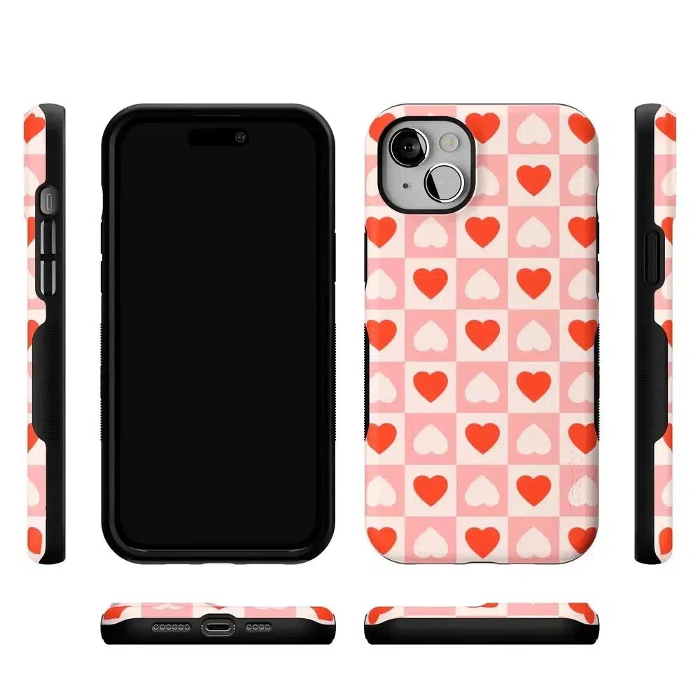 King of My Heart | Checkered Hearts Case - Image 115