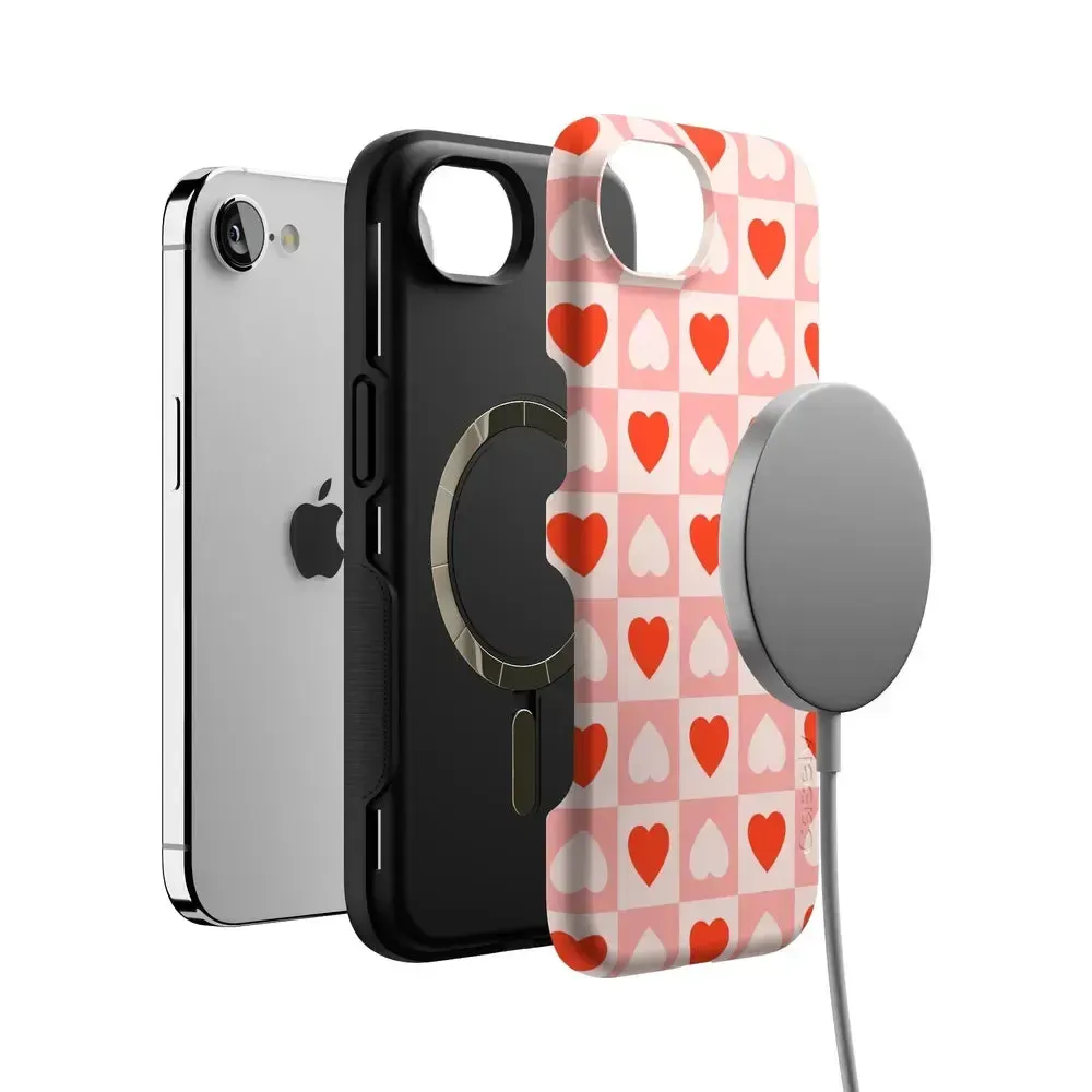King of My Heart | Checkered Hearts Case - Image 129